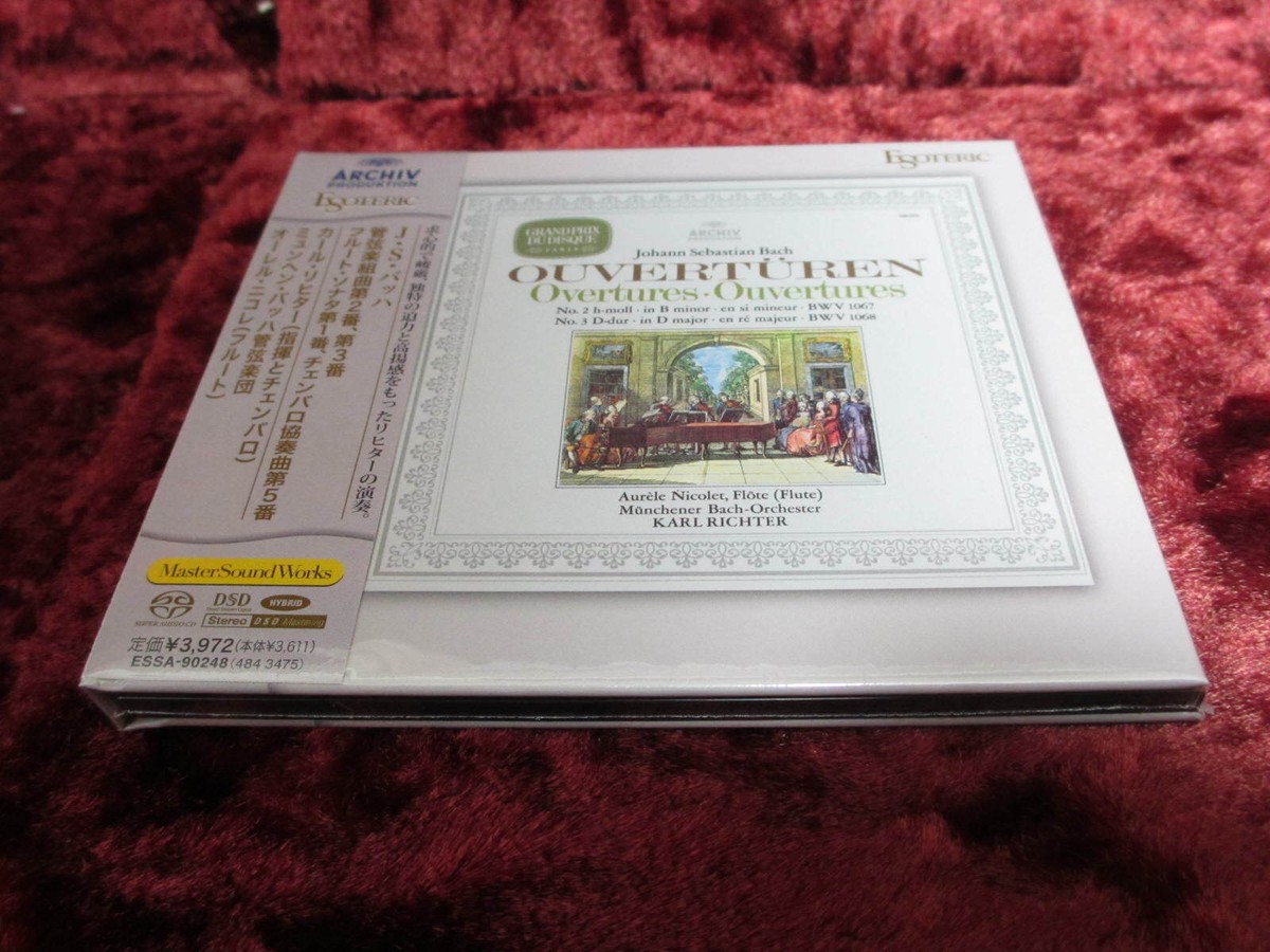 ESOTERIC SACD !!SALE!! ESSA-90248 J.S.BACH OVERTURE NO.2 & 3