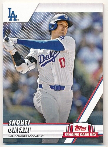SHOHEI OHTANI 2024 TOPPS TRADING CARD DAY LOS ANGELES DODGERS MINT B