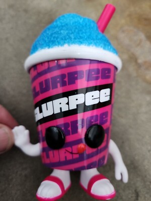 Funko Pop! 7-11 Slurpee #89 Blue Raspberry Slurpee [Glitter] 7 Eleven Exclusive