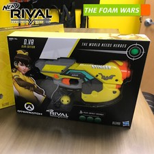 2 Two Nerf Rival Overwatch DVA BVA Edition w/Bee Charm RARE Collectors