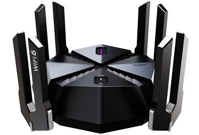 Reyee AX6000 WiFi 6 Gaming Router: 8-Antenna, 2.5Gbps Dual WAN, 8k Stream, RG-E6