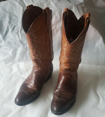 mens lizard boots