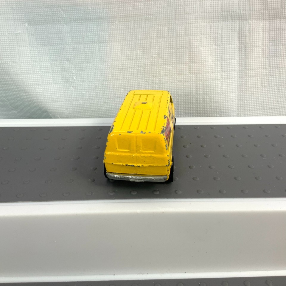 Vintage Hot Wheels Black Wall The Heroes Super Van Thor Yellow Die Cast ...