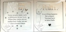 ARORA WALL & FREE STANDING SENTIMENT FAITH LOVING MEMORY 1ST COMMUNION *EL139