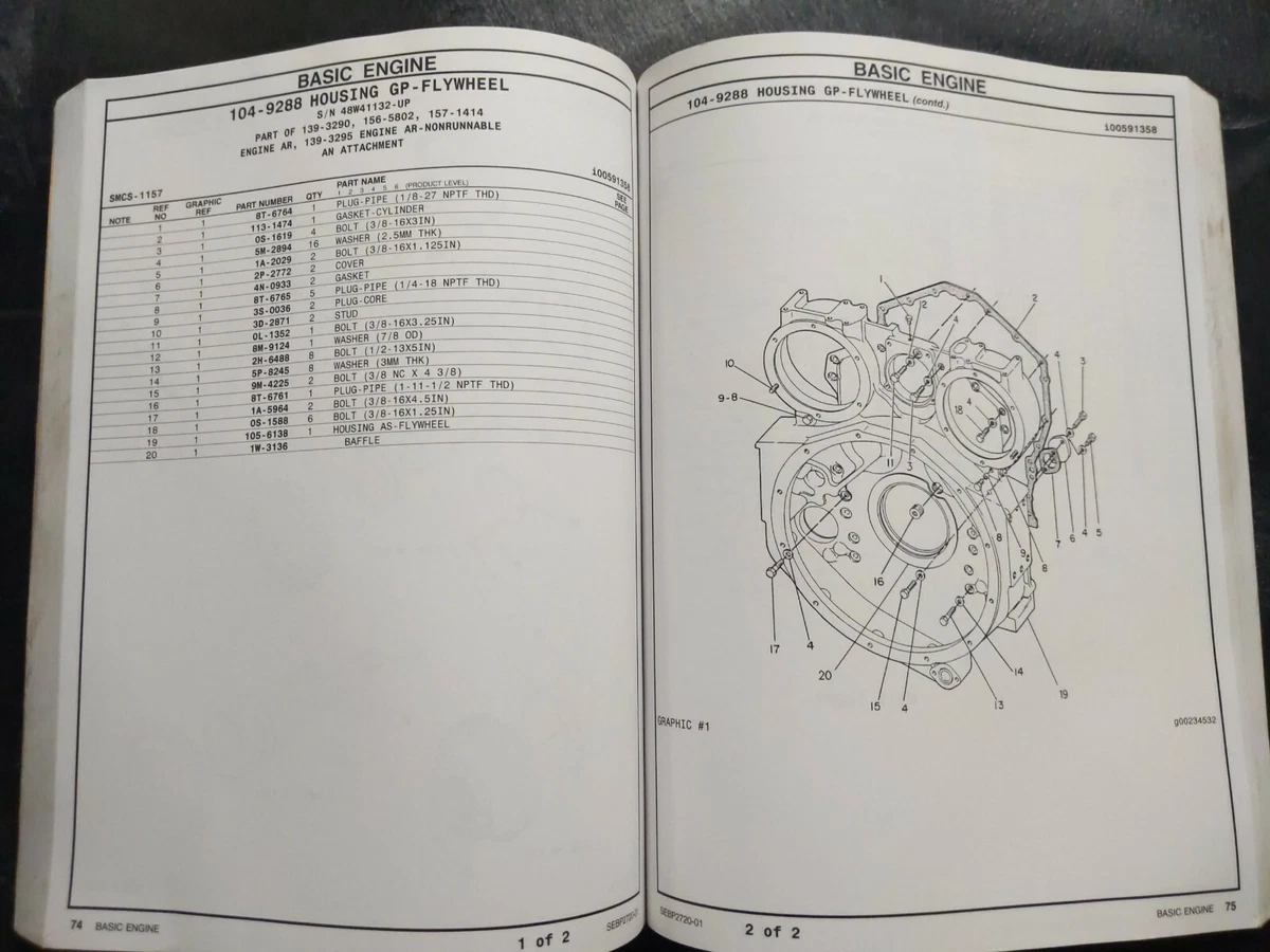 CAT Caterpillar D9R Track-Type Tractor Parts Manual | EBay