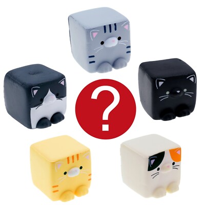 Cat Animal Squishy Japanese Stress Ball Relief For Kids Adults 1 Random Toy