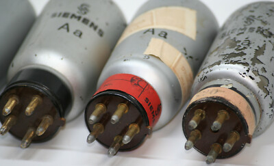 真空管　SIEMENS Siemens-Rohre Aa tube Siemens & Halske POST-RÖHRE Post Pip-Top metal base