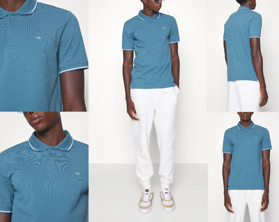 CALVIN KLEIN CK Cotton Stretch Polo Shirt Polohemd Hemd T-Shirt Heritage Tee 3XL