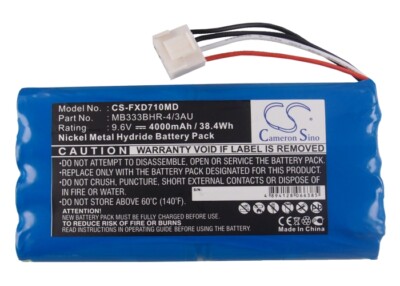 Battery for Fukuda  FX-7102 FCP-7101 FX-7000  Cardimax FX-7102 & MB333BHR-4/3AU