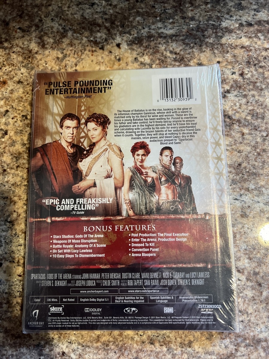 Spartacus: Gods of the Arena The Complete Collection (2-Disc