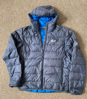 JACK WOLFSKIN PEWTER STORM LOCK DOWN JACKET S SMALL