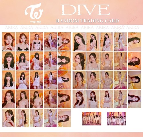 TWICE JAPAN 5th ALBUM DIVE RANDOM TRADING CARD OFFICIAL - 第 1/48 張圖片
