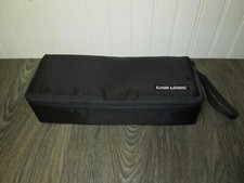 Case Logic 15 Cassette Tape Storage Case Wrist Strap Black Tote Carry