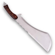 WILD CUSTOM HANDMADE 18 INCHES LONG IN HIGH CARBON STEEL HUNTING BOWIE KNIFE