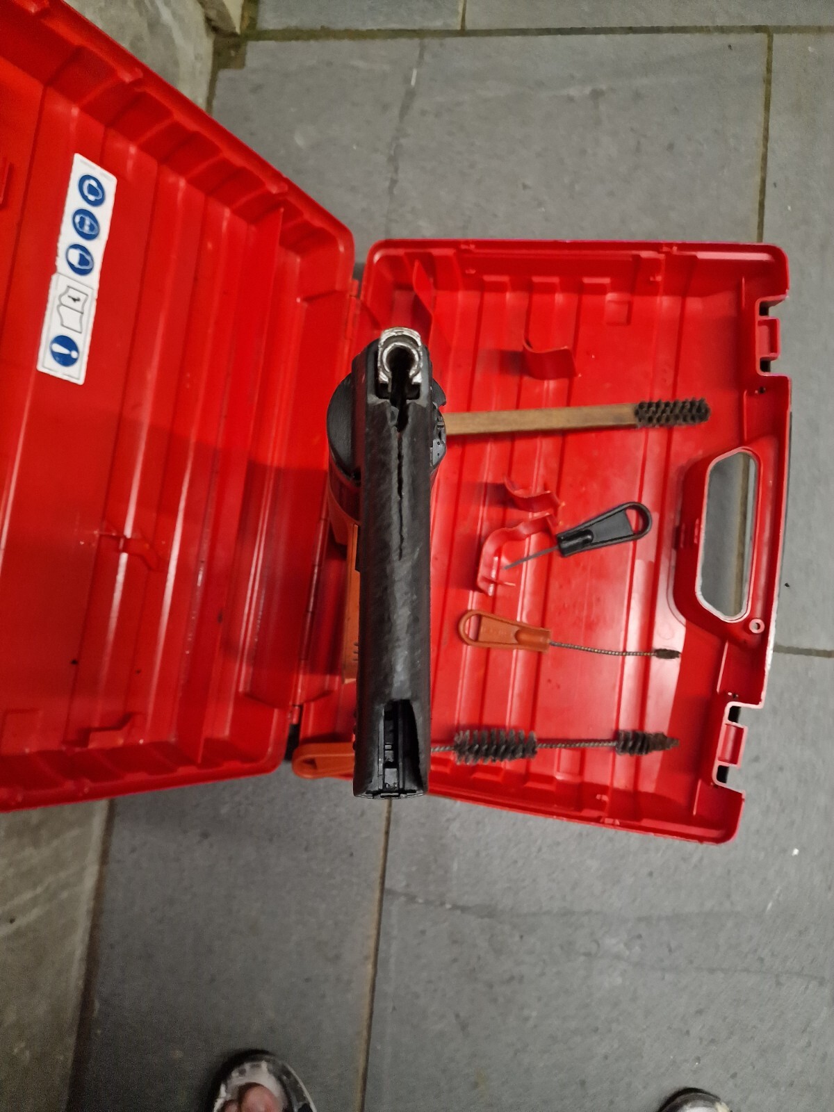 Hilti DX460 Powder Actuated Nail Gun.with MX 72 Magazine eBay