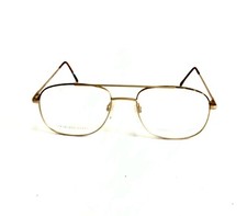 Looking Glass Aviator SZ 54/18 Col Satin Gold - Free Optical RX Offered