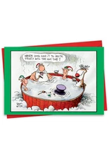 1 Funny Christmas Card with Envelope - Invite Frosty 1539