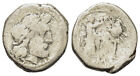 Roman Republic Silver Victoriatus - Rome 211 Bc to 206 Bc - Jupiter - Victory
