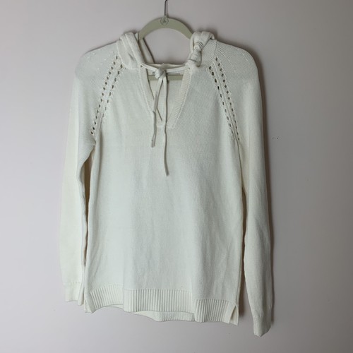 knit Hooded Sweater 