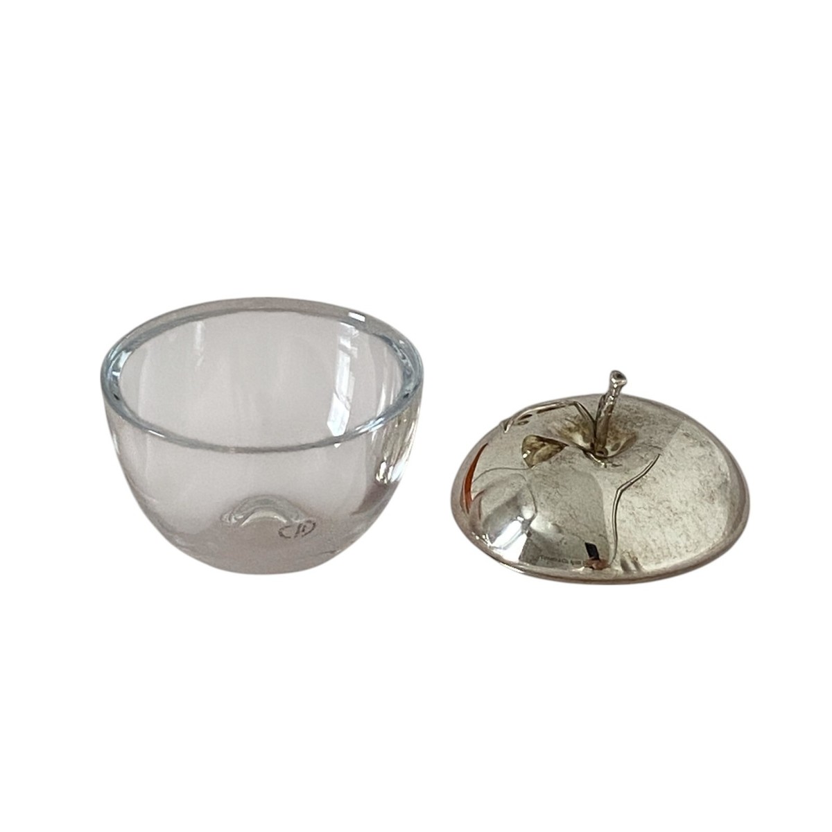 TIFFANY&Co. Tiffany Women's Crystal Apple Box Clear SV925 | eBay