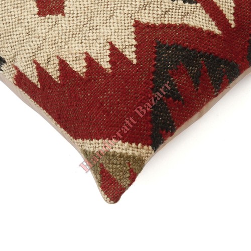 Throw Pillow Cushion Cover Wool Jute Pillow Cases Jute Home Decor 2 Pcs Christma - Picture 33 of 75