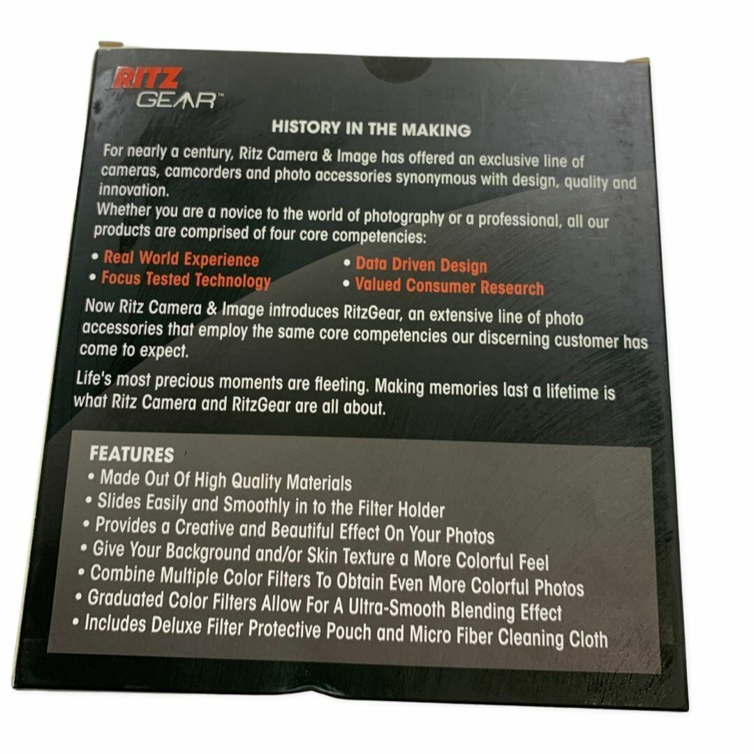 Ritz Gear Multi Coated 100mm Square Filter for Ritz Gear Metal Filter Holder