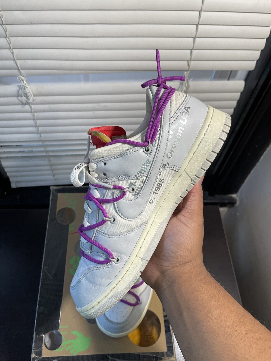 Nike Off-White Dunk Low 'Lot 45 of 50' Sneaker Off White Nike Off-White Dunk Low 'Lot 45 of 50' Sneaker Off White