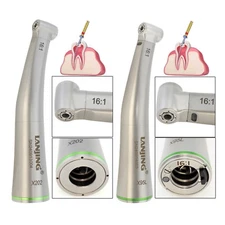 Lanjing Electric Handpiece Endo 16:1 Contra Angle Low Speed fit Dentsply Rotary