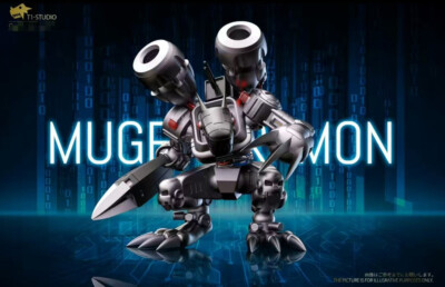 H46cm T1 Studios Original Digimon Mugendramon Model Resin Statue