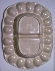 Vintage MCM California Original Ceramic Deviled Egg /Relish plate — photo 2