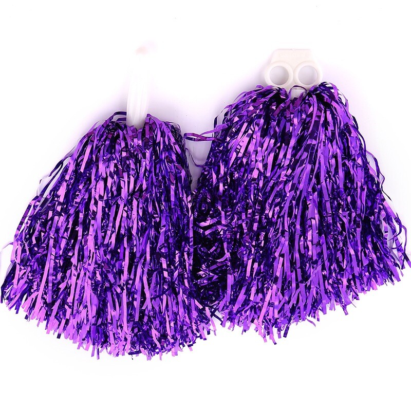 Cheerleader Cheerleading Cheer Dance Handheld Pom Poms Party Football