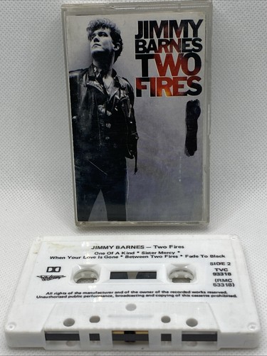 Vintage Cassette - JIMMY BARNES : TWO FIRES - Picture 4 of 7