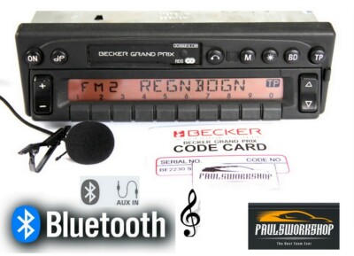 Radio Mercedes Porsche Becker Monza BE2130 / Grand Prix BE2230  Bluetooth + FSE