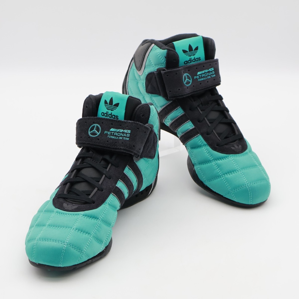 【Adidas コリア】 ADIRACER HI MERCEDES AMG PETRONAS F1 TEAM Shoes - ADIRACER HI MERCEDES AMG PETRONAS F1 TEAM SHOES