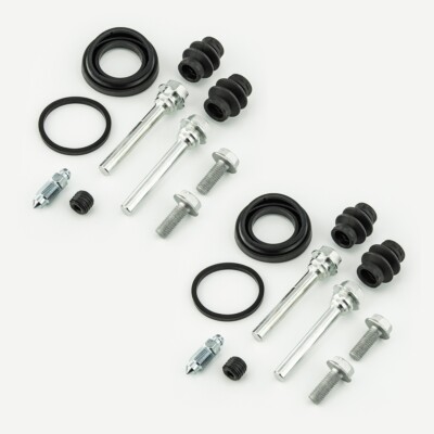 LST Brake Caliper Repair Kit – Guide Bolt & Gasket Set – Rear Left & Right For Audi