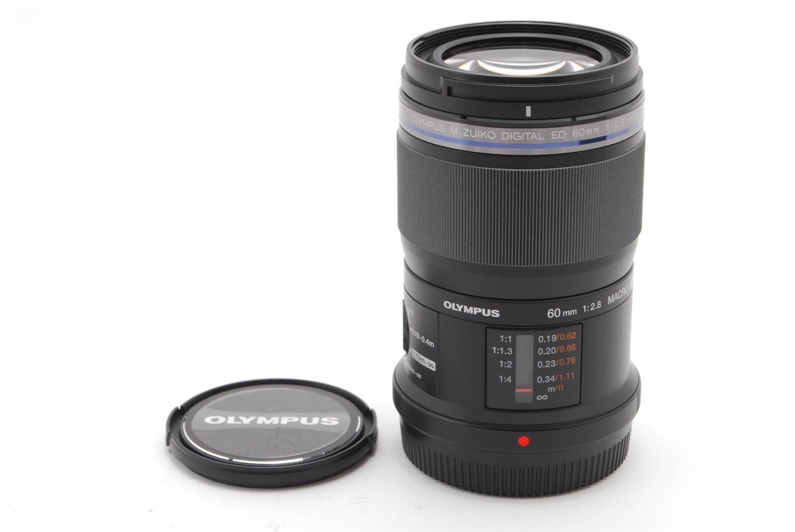 【EXCELENTE COMO NUEVO】OLYMPUS M.ZUIKO DIGITAL 60mm f2.8 ED Lente Macro Micro Cuatro Tercios JPN