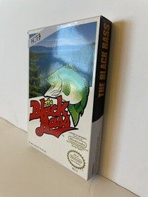 Black Bass complete box NINTENDO NES NO GAME with Booklet