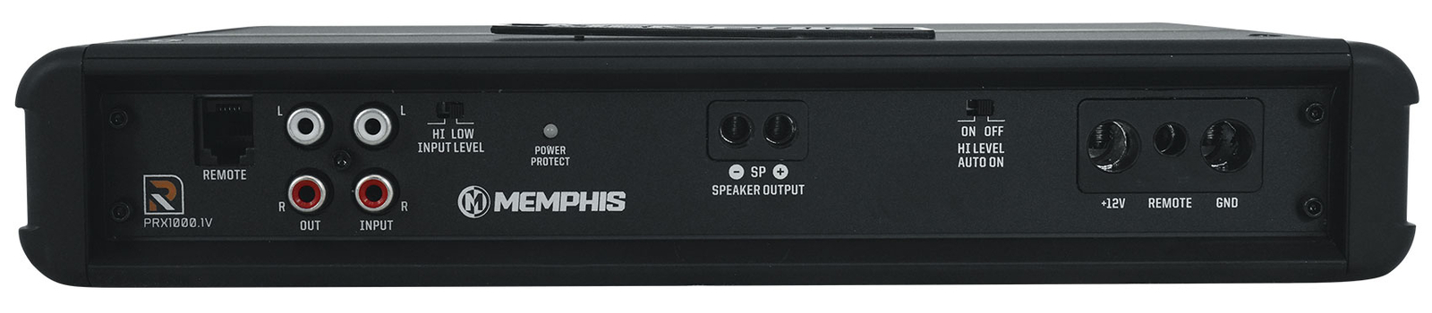 Автомобильный монофонический усилитель звука Memphis Audio PRX10001V мощностью 1000 Вт 1 Ом