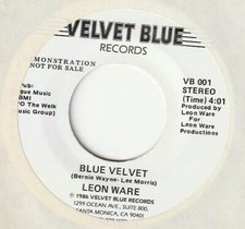 Velvet Blue LEON WARE Blue velvet demo 