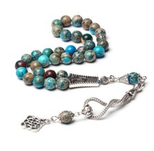 Natural Emperor Gemstone Prayer Beads Rosary Tasbih