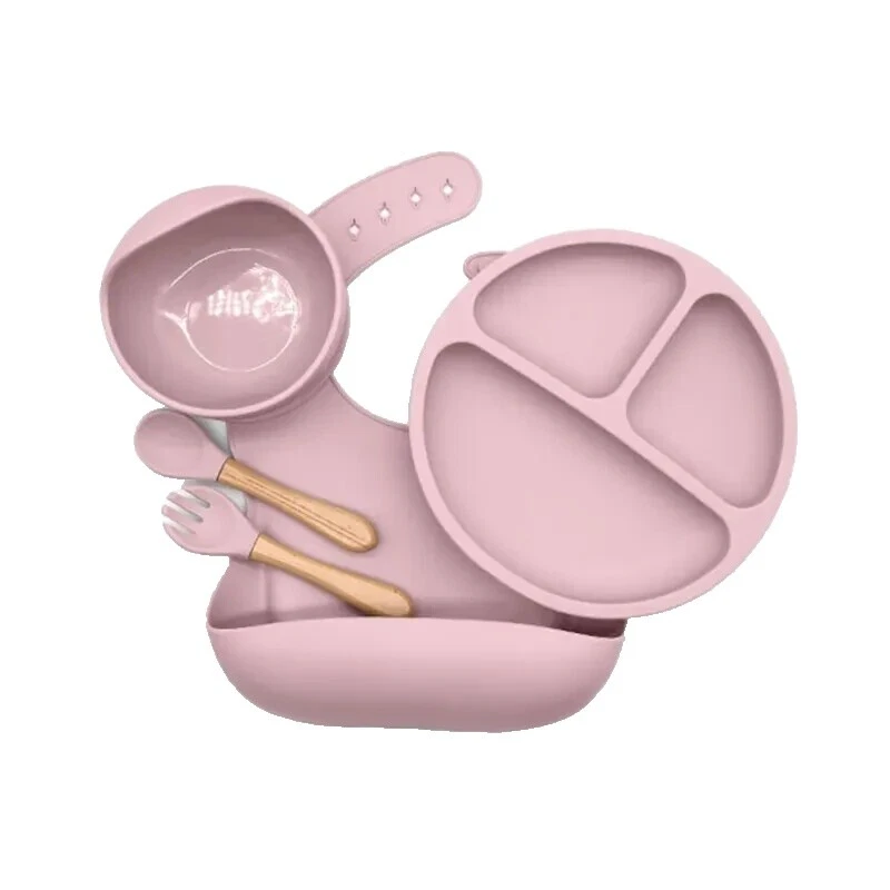 Conjunto de plato de horquilla juegos para Alimentar al Bebé