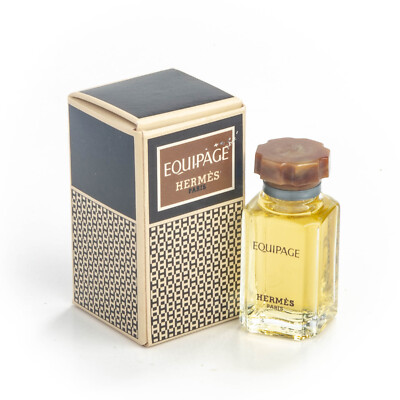 Hermes Equipage Eau de Toilette 10ml Mini Miniature Sample Mens Cologne Vintage