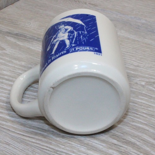 (4) Vintage Morton Salt Girl 1914, 1921, 1956, & 1968 Logos Coffee Mug Tea Cup - Picture 6 of 21
