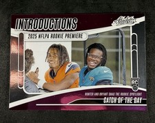 2025 Panini Absolute #I-THR Catch of the Day Introductions Hunter/Bryant