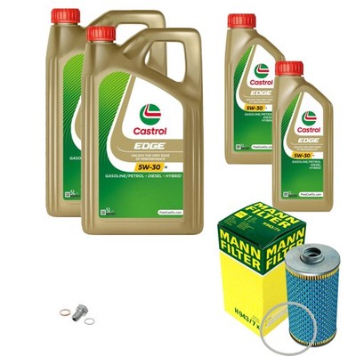 MANN-FILTER Ölfilter 12L CASTROL EDGE 5W-30 M für BMW 8er 850iCi 840i 850