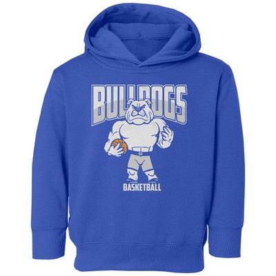 Des Moines Game Day Hoops Apparel - Bulldog Fans Toddler Hooded Sweatshirt