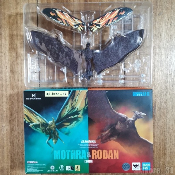 【新品・未開封】Mothra & Rodan フィギュア (2019) S.H.MonsterArts Mothra 2019 & Rodan 2019 Figure Godzilla