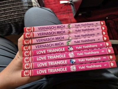 Vernasch Mich 1-4 & Love Triangle 1-4 (Komplett), Manga, Tokyopop
