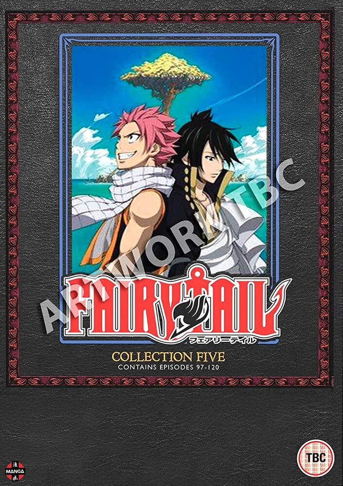 Fairy Tail Collection 5 (Episodes 97 to 120) DVD