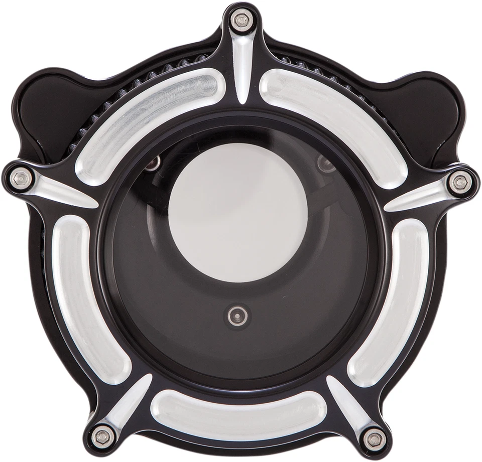 RSD - 0206-2037-BM - Limpiador de aire de turbina para Harley-Davidson Softail Fat Boy EFI Foto 2 de 2